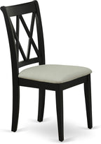 East West Furniture CLC-BLK-C Clarksville Dining Room Chairs - Image 5