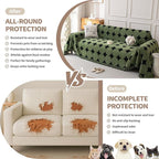 Boho Chenille Couch Cover for Dogs, Non Slip Sofa Cover, Couch Slipcover Covers - Image 3