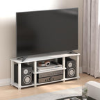 Furinno Turn-S-Tube TV Stand, 3-Tier No Tools 3D Entertainment Center - Image 2