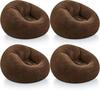 Realspring Inflatable Bean Bag Chairs Outdoor Blow up Camping Chairs Inflatable by Realspring