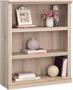 Sauder Miscellaneous Storage 3-Shelf Display Bookcase, Pacific Maple Finish - Image 6