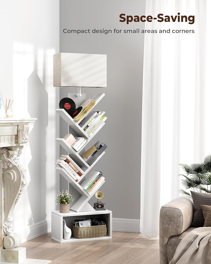 Evermagin 6 Tier Tree Bookshelf - Image 6