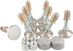 HUAYY Furniture Levelers Swivel Feet, Angle Height Adjustable, Heavy Duty by HUAYY