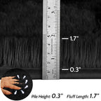 10x14 Area Rug Fluffy Shaggy - Image 8