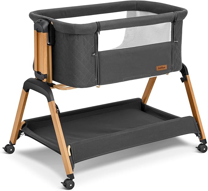 TotRun Bassinet Bedside Sleeper, Rocking Bassinets by TotRun