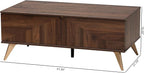 Baxton Studio Graceland Mid-Century Modern Transitional Walnut Brown Finished - Image 3