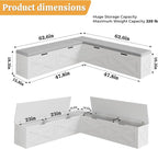 Bobve L-Shape Storage Bench - Image 2