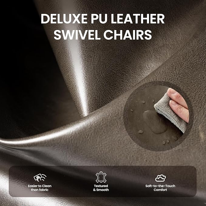 COLAMY 360° Swivel Accent Chair - Image 6