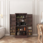 kepptory 47” Pantry Cabinet, Kitchen Pantry Storage Cabinet - Image 6
