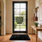 Ophanie Small Black Entryway Throw Rugs - Image 3