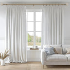 QDWIS 2 Pack Boho Wood Curtain Rods - Image 2