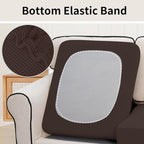 Easy-Going Stretch 2 Pieces Couch Cushion Cover - Image 4