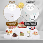 8Pcs Buffet Risers, Large Food Risers - Image 6