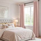 Faux Linen Total Blackout Curtains - Image 6