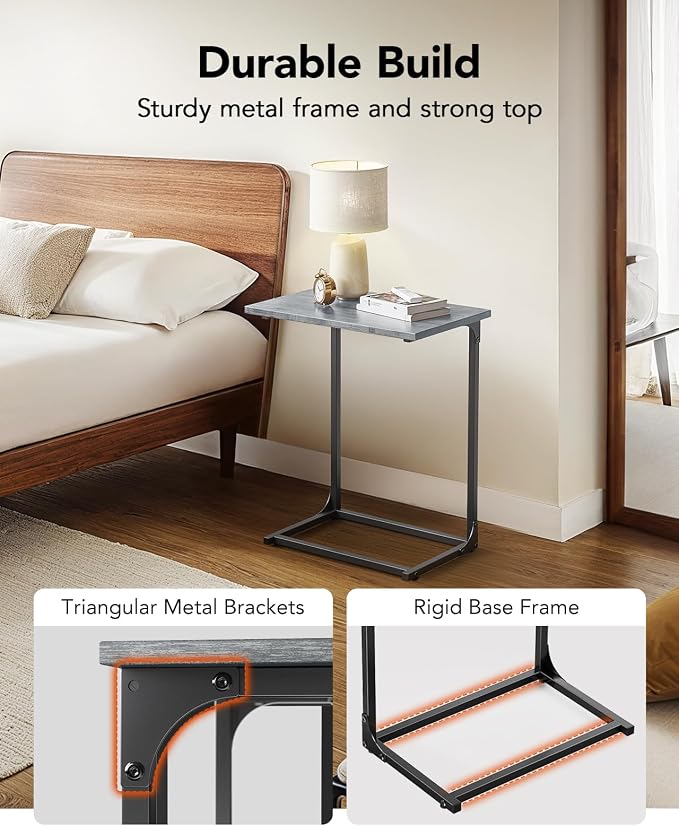Pipishell C-Shaped Side Table, C Table - Image 5