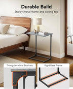 Pipishell C-Shaped Side Table, C Table - Image 5