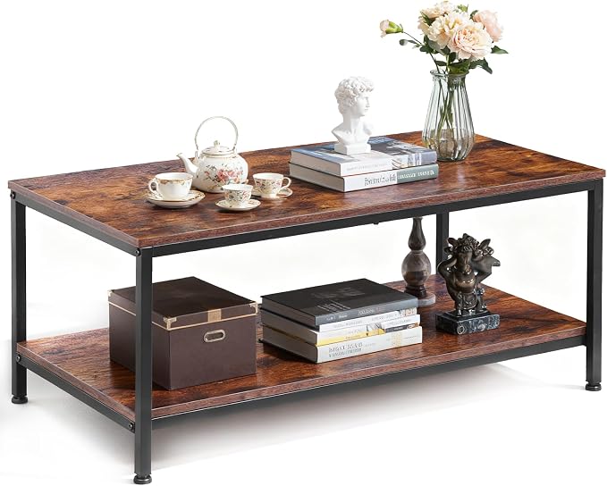 ZenStyle Industrial Coffee Table by ZenStyle