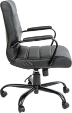 Flash Furniture Whitney Mid-Back Swivel LeatherSoft Desk Chair - Image 6