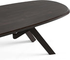 Furniture of America Nazaen VI 82.5" Mid-Century Modern Solid Wood Live Edge - Image 7