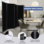 Room Divider 6FT Portable Room Dividers and Folding Privacy Screens, 4 Panel - Image 4