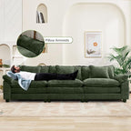 Oprisen 120" Modular Sectional Sofa, Comfy Cloud Couch Sectional, Chenille Sofa - Image 5