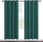 NICETOWN Hunter Green Blackout Curtains 78" Long - Image 2