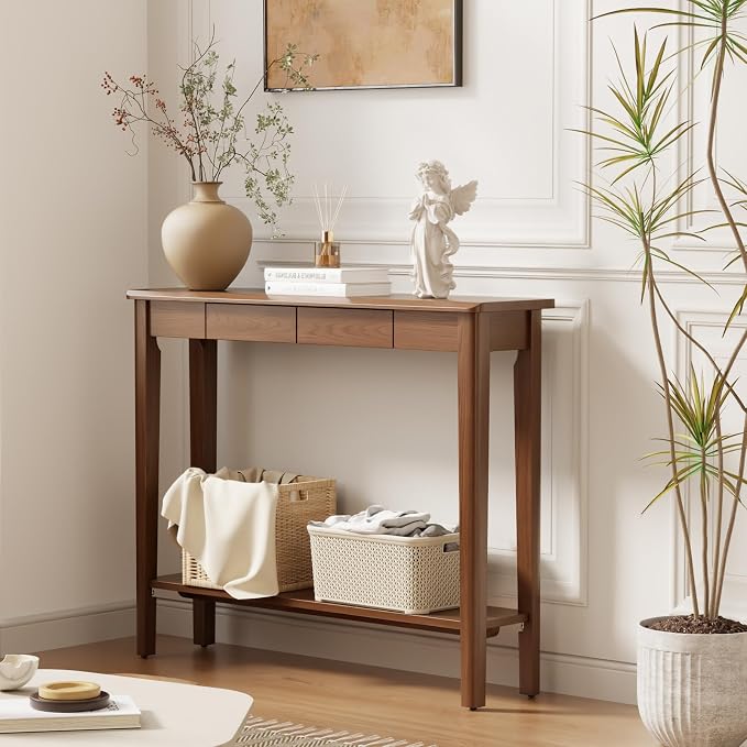 AQIMUELE Wood Console Table - Image 7