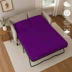 Sleeper Sofa Bed Sheet, 100% Cotton 400 Thread Count, 4 Piece Set, Deep Pocket - Image 5
