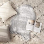 MIULEE Fluffy Area Rug 2x3 ft Faux Fur Sheepskin Rug - Image 7