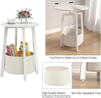 sthmec Small Round Side End Table - Image 7