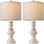 BOBOMOMO 20" Retro Table Lamps Set of 2 - Image 9