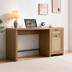 SICOTAS Rattan Executive Desk - Image 2