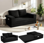 COMAX Convertible Sofa Bed Queen, Folding Fold Out Couch Bed, Floor Futon Couch by COMAX