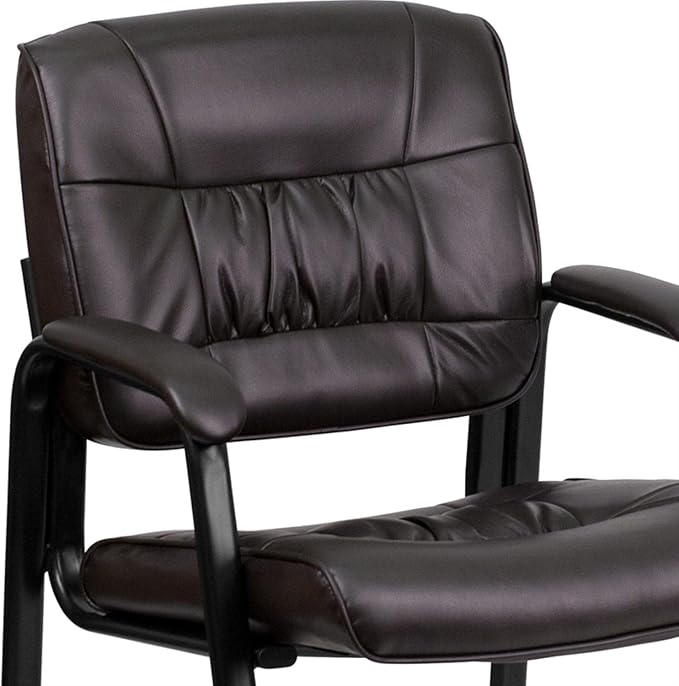 Flash Furniture Haeger LeatherSoft Tufted Executive Reception Chair - Image 8