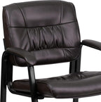 Flash Furniture Haeger LeatherSoft Tufted Executive Reception Chair - Image 8