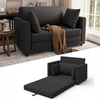 Convertible Sofa Bed, 2 in 1 Pull Out Loveseat Sleeper Sofa | 78.7” Folding by TROMIRY