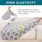 Printed Couch Cushion Covers, Sofa Covers Washable - Image 4