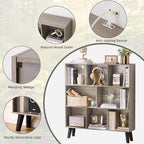 LEYAOYAO 8 Cube Bookshelf, 3 Tier Bookcase - Image 7