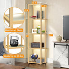 OUTON 67" Glass Display Shelf - Image 2