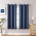 ChrisDowa Blackout Curtains for Bedroom and Living Room 40 Inches Long | 2 by ChrisDowa