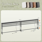 Huuger 102.4 Inch Sofa Table - Image 3