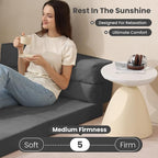 JUIKURY Folding Sofa Bed, Convertible Sleeper Chair - Image 4