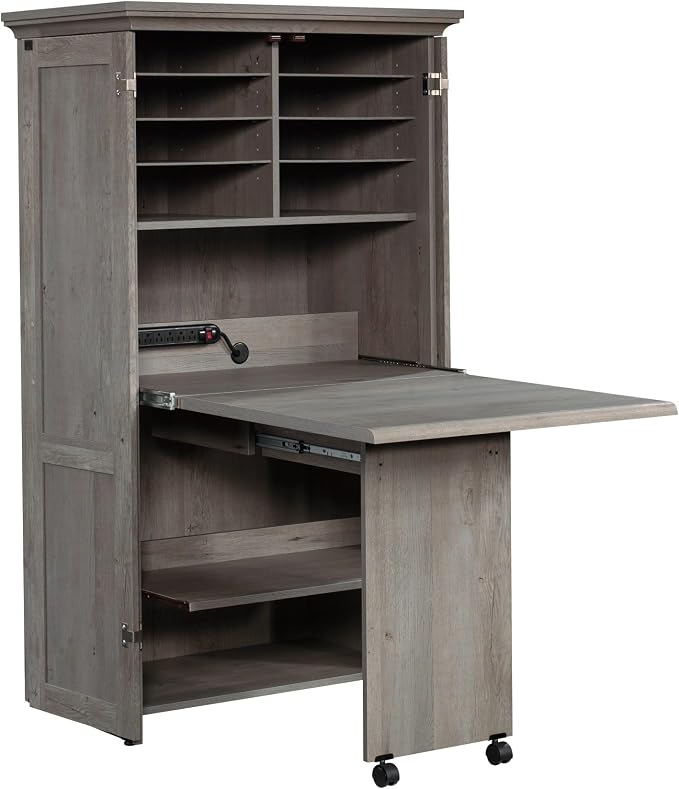 Sauder Miscellaneous Storage Craft & Sewing Armoire, L: 35.112" x W: 21.81" x - Image 4