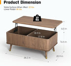 JOINICE Lift Top Coffee Table - Image 2