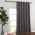 NICETOWN Sliding Glass Door Curtain Drape, Grommet Thermal Insulated Blackout - Image 8