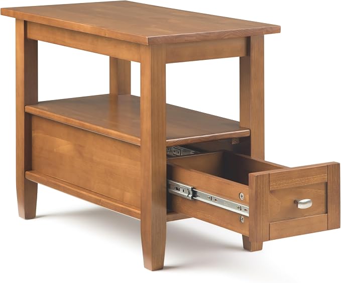 SIMPLIHOME Warm Shaker End Table - Image 5