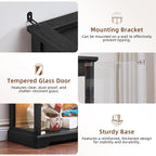 LELELINKY Farmhouse Display Cabinet - Image 5