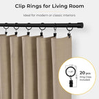 INOVADAY 100% Blackout Curtains - Image 5
