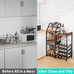 HapiRm Wine Rack Freestanding Floor - Image 8