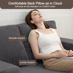 COMAX Convertible Sofa Bed Queen, Folding Fold Out Couch Bed, Floor Futon Couch - Image 6